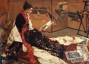 James Abbot McNeill Whistler, Caprice in Purple and Gold